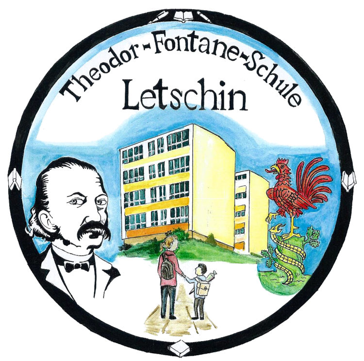 Schullogo digital farbig